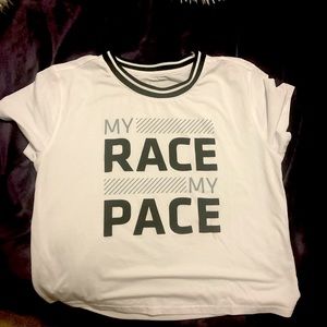 Orange Theory Cropped tank size S